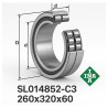 INA SL014852‑C3 – Cylindrical Roller Bearing 260×320×60 mm (Double‑Row, C3 Clearance)