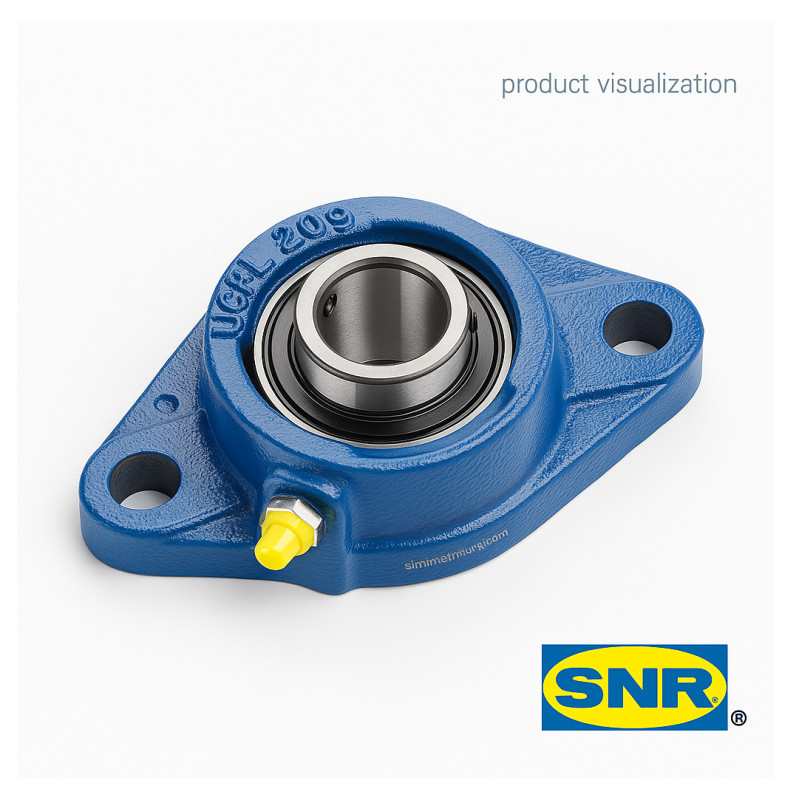 UCFL 209 SNR – 45 mm Flanged Bearing Housing Unit, Cast Iron, C3