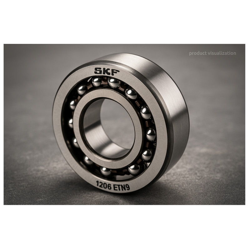SKF 1206 ETN9 - Self‑Aligning Ball Bearing 30x62x16
