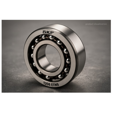 SKF 1206 ETN9 - Samonastawne Łożysko Kulowe 30x62x16 - Kulkowe Wahliwe