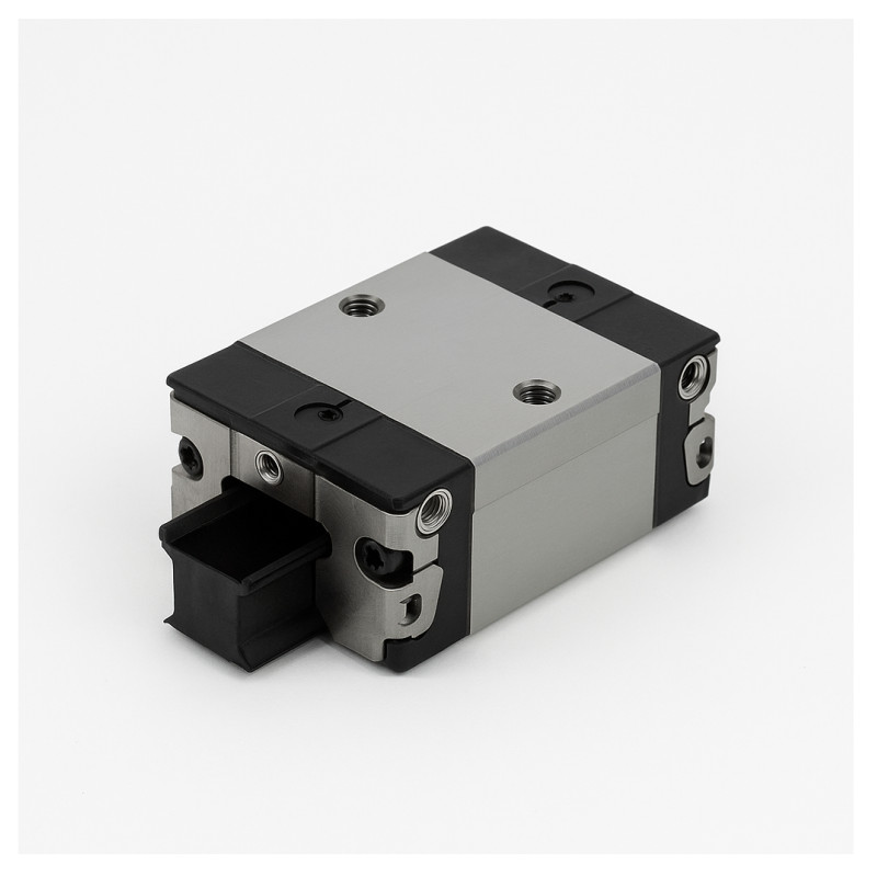 Blok toczny BOSCH R166211420 – KWD‑015‑SKS‑C1‑N‑1, stal węglowa, preload C1, dokładność N