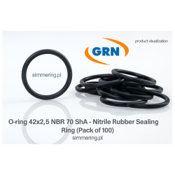 O-ring 42x2,5 NBR 70 ShA