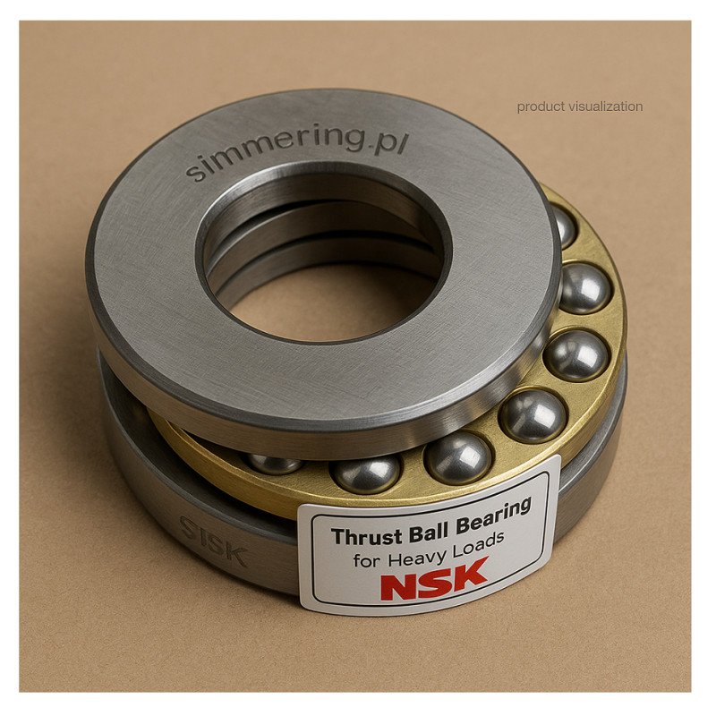 51417 X NSK 72 Thrust Ball Bearing