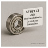 Łożysko kulkowe głębokorowkowe SF 623 ZZ ZEN 3×10×4 mm ze stali nierdzewnej