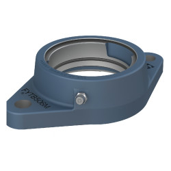 SKF FYTB 505 M Oval Flanged Bearing Housing – 52 mm Spherical Seat, Cast Iron