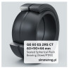 GE 60 ES 2RS CT 60×90×44 mm – Sealed Spherical Plain Bearing (Steel/PTFE)