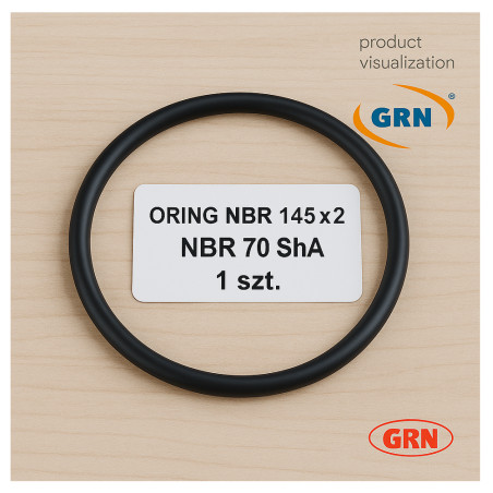 O-ring 145x2 NBR