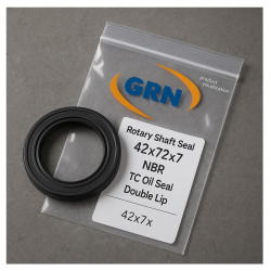 Rotary Shaft Seal 42x72x7 NBR TC Oil Seal Double Lip