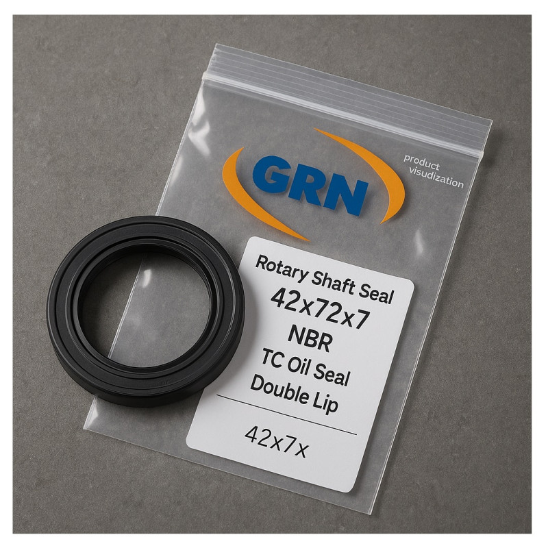 Rotary Shaft Seal 42x72x7 NBR TC Oil Seal Double Lip