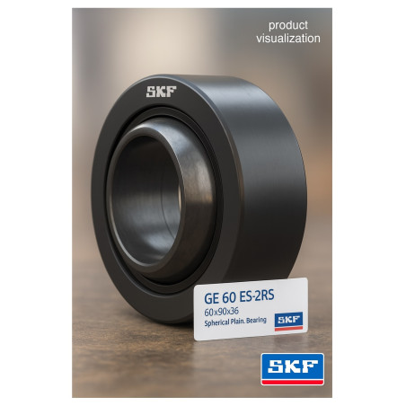 GE 60 ES-2RS SKF 60x90x36 Spherical Plain Bearing