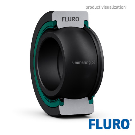 Spherical Plain Bearing GE 60 ES 2RS FLURO 60x90x44