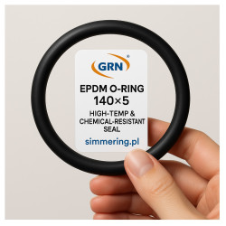 Oring EPDM 140×5 – Wysokotemperaturowy i Chemoodporny Uszczelniacz