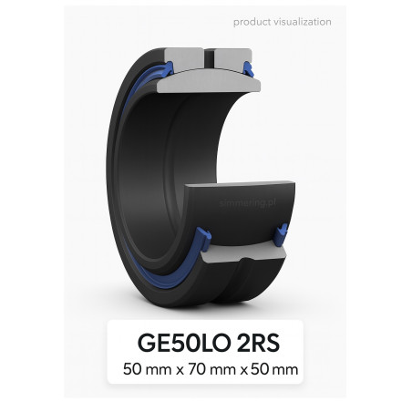 GE 50 LO 2RS/GEEW KBS 50x70x50 Łożysko Ślizgowe