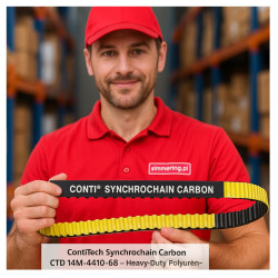ContiTech Synchrochain Carbon CTD 14M‑4410‑68 – Heavy‑Duty Polyurethane Timing Belt (68 mm × 4410 mm)