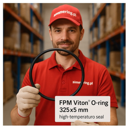 FPM Viton® O-ring 325×5 mm – high-temperature seal