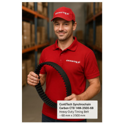 Pas Zębaty CONTITECH® Synchrochain Carbon CTD 14M 3500x68 mm – 3500-C14M-68