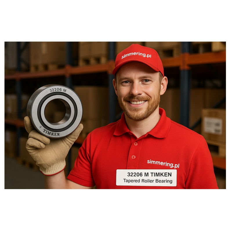 32206 M TIMKEN 30x62x21,25 Łożysko Stożkowe