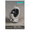 FLURO FS20C / TS20C – główka cięgna spawana / typ rod end Ø20 mm, Ø53×64,5 mm