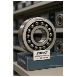 2309 CT – 45×100×36 mm Łożysko kulkowe wahliwe