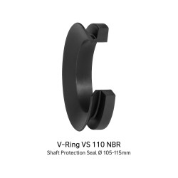 V-Ring VS 110 NBR pierścień uszczelniający na wał 105-115 mm