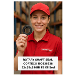 Uszczelniacz CORTECO 19033638 NBR TB – 22×35×8 mm Simmerring
