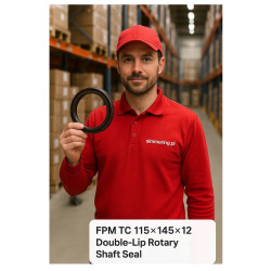 FPM Simmering AO 115×145×12 mm – uszczelniacz dwuwargowy