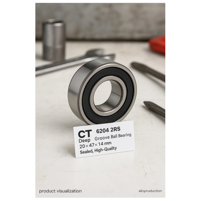 6204 2RS CT łożysko kulkowe 20x47x14 mm