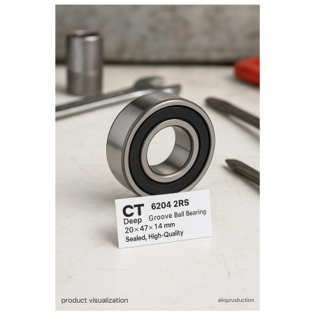 6204 2RS CT łożysko kulkowe 20x47x14 mm