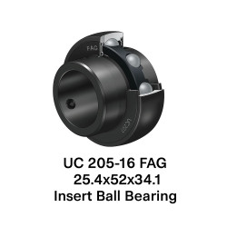 UC 205-16 FAG 25,4x52x34,1 Łożysko Samonastawne