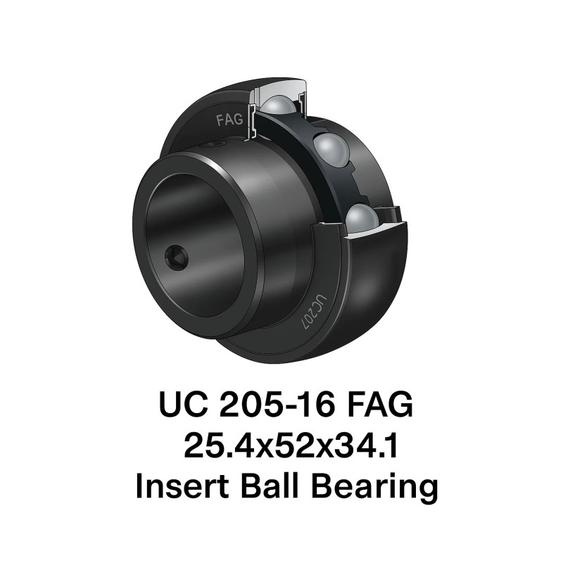 UC 205-16 FAG 25,4x52x34,1 Łożysko Samonastawne