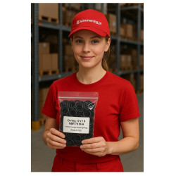 O-ring 12x1,9 NBR 70 ShA - Nitrile Rubber Sealing Ring (Pack of 100)