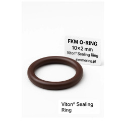 Oring 10×2 FPM – pierścień uszczelniający 10 mm, FPM/Viton®