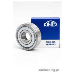 KINEX 6203 ZZ Precision Deep‑Groove Ball Bearing – 17 x 40 x 12 mm, Double‑Shielded