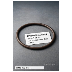 Oring FPM 255×4 – Uszczelka Viton® FKM odporna na temperaturę i chemikalia