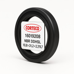 CORTECO 16019208 NBR DDHSL 10.8×31.2×2.7/9.7 Rotary Shaft Oil Seal