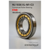 FAG NU 1036 XL‑M1‑C3 - cylindryczne łożysko toczne 180×280×46 mm