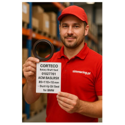Uszczelniacz CORTECO 01027761 ACM BASLRSX27 85x110x10 mm - simmerring
