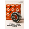 FAG 6305 2RS C3 Sealed Deep Groove Ball Bearing 25×62×17 mm