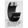 GEZ 19 ES/UK RBF Spherical Plain Bearing 19 × 36.5 × 19 mm