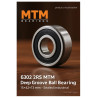 6302 2RS MTM Ball Bearing 15x42x13 mm