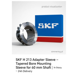 Tuleja wciągana SKF H 213 – montażowa do łożysk baryłkowych, otwór 60 mm, szybka wysyłka 24h