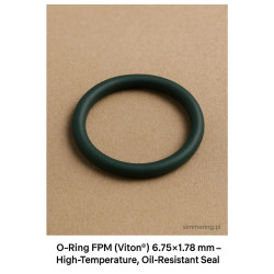 O‑Ring FPM (Viton®) 6.75×1.78 mm – High‑Temperature, Oil‑Resistant Seal