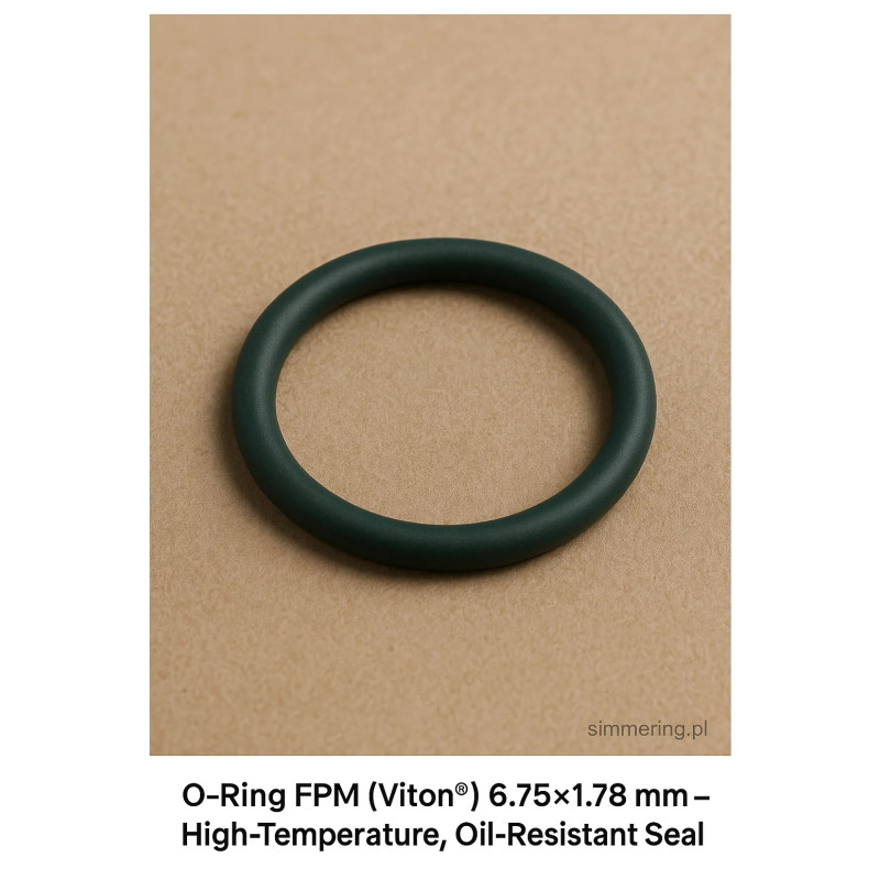 O‑Ring FPM (Viton®) 6.75×1.78 mm – High‑Temperature, Oil‑Resistant Seal
