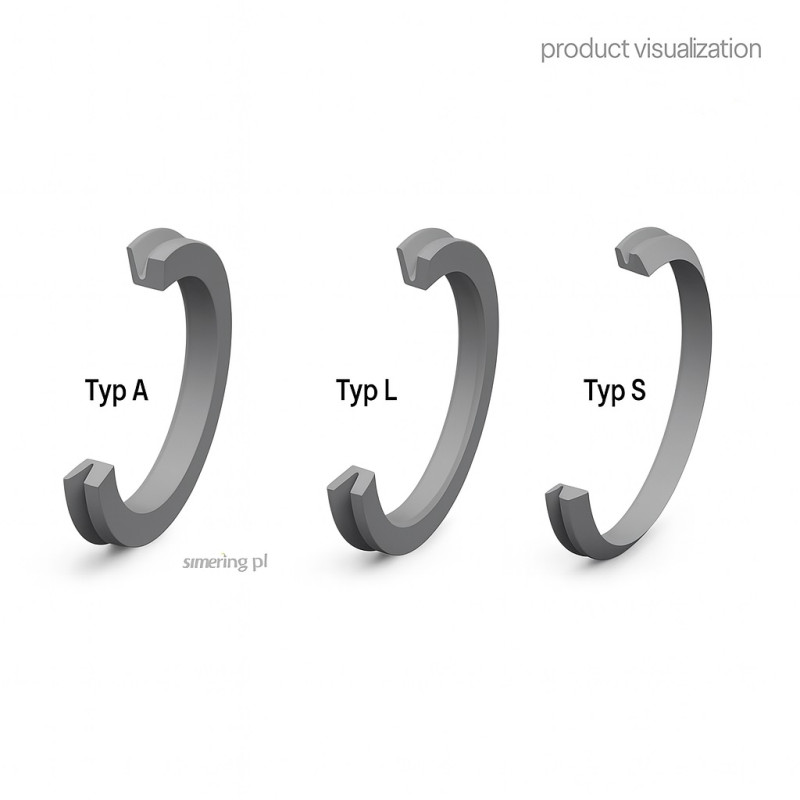 V‑RING VS 45 NBR – Shaft Seal for Ø45 mm, Nitrile Axial Ring Seal