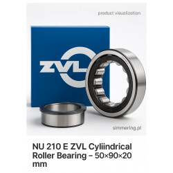 NU 210 E ZVL Cylindrical Roller Bearing – 50×90×20 mm