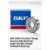 Łożysko kulkowe SKF 608-Z 8x22x7 – Niezawodne rozwiązanie dla precyzyjnych aplikacji