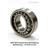 SNR 2214 Double‑Row Self‑Aligning Ball Bearing – 70×125×31 mm