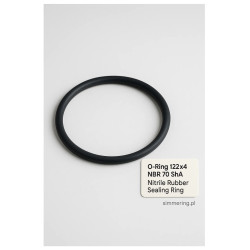 O-Ring 122x4 NBR 70 ShA – Nitrile Rubber Sealing Ring