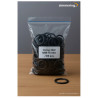 34x2 NBR 70 ShA O-Ring - Nitrile Rubber Sealing Ring (Pack of 100)