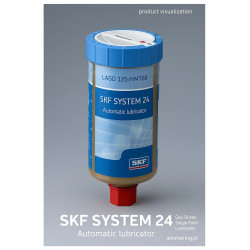 SKF LAGD 125/HMT68 – Gas-Driven Single Point Automatic Lubricator